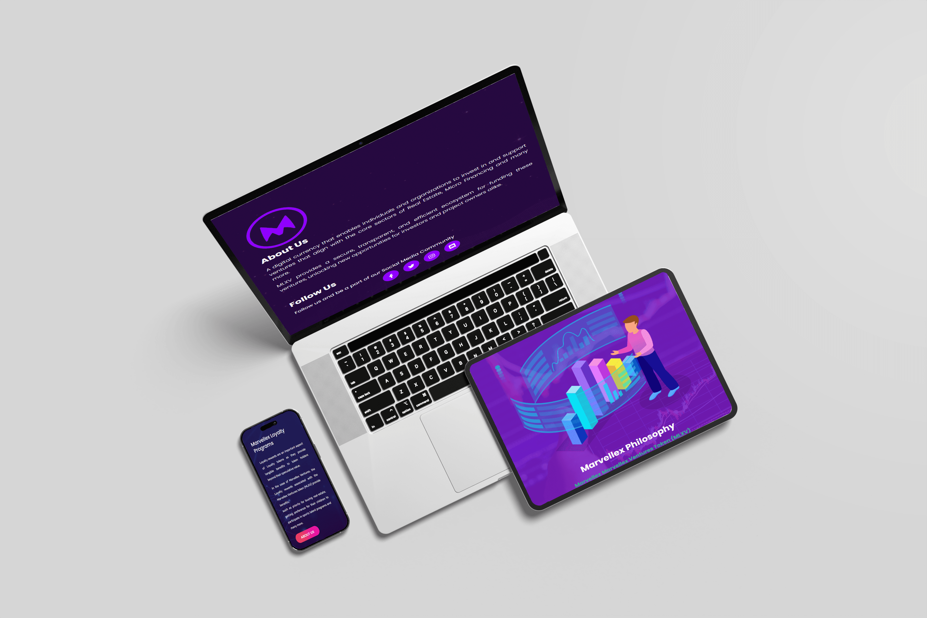 Marvellex Ventures — Corporate site preview
