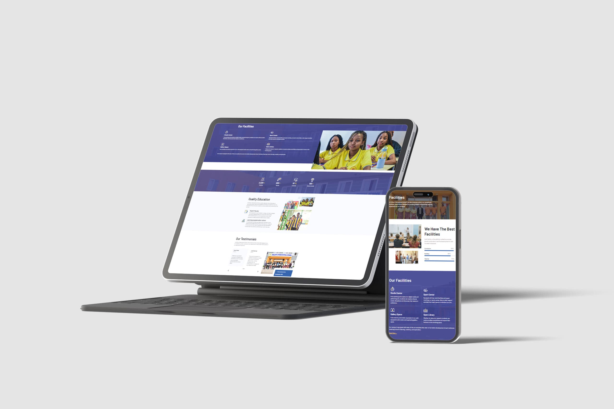 Willow — School website & admissions preview